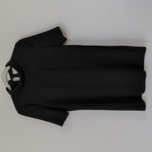 Forever 21 Black Dress with collar, size M